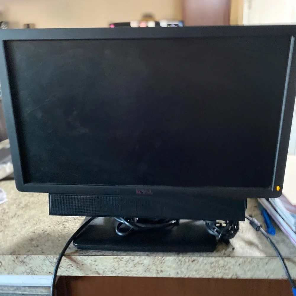 Dell Black Monitor